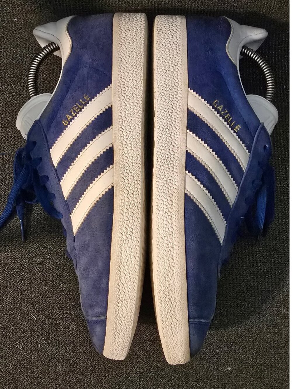 adidas Gazelle "Collegiate Royal Blue" Style: S76227 Men's 9.5 - Picture 5 of 9
